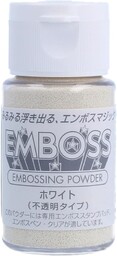 Tsukineko Proszek embossing, Biały, 30 ml
