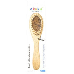 AKUKU Szczotka drewniana Natural