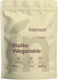 Intenson Wegańskie białko, smak waniliowy, 900 g