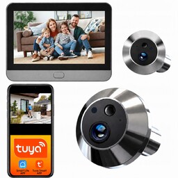 Kamera Wizjer Do Drzwi Judasz Full Hd WiFi