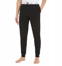 TOMMY HILFIGER SPODNIE MĘSKIE DRESOWE CZARNE r.L