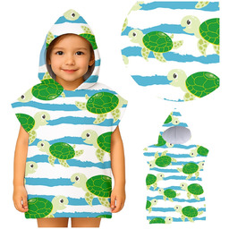 Ręcznik Kąpielowy 60 x 120 Kapturek Ponczo 50