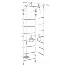 MAŁPISZON drabinka gimnastyczna Gamma Pastel 2 biały