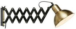 Riggs Black-Gold - Markslojd - kinkiet nowoczesny