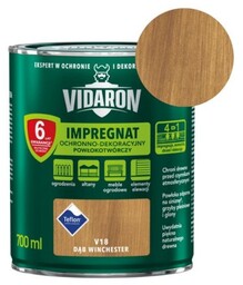 VIDARON Impregnat Ochronno-Dekoracyjny Powłokotwórczy V18 dąb winchester 0,7L