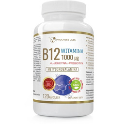 Progress Labs Witamina B12 1000 ?G + Leucyna
