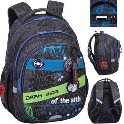 Plecak Szkolny Klasa 1-3 Dla Chłopca Disney Darth