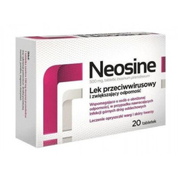 Neosine 500 mg, 20 tabletek powlekanych
