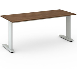 Biurko PRIMO FLEXIBLE, 180x80 cm, orzech