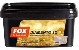 Farba dekoracyjna DIAMENTO 3D mars 1 l FOX