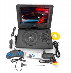 Samochodowy Odtwarzacz DVD 9.8" Tv Gry