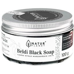 Naturplanet, czarne mydło marokańskie, 200g
