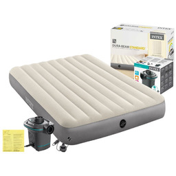 Materac Dmuchany Dwuosobowy 152x203x25 Intex 64103 + POMPKA