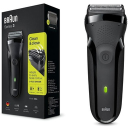 Braun Golarka foliowa 300s (kolor czarny)
