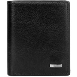 Portfel męski Skórzany Albatross Czarny