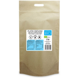 Płatki Owsiane Bezglutenowe Bio 3 Kg - Horeca