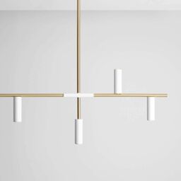 Trevo 6 White Brass - Artera - plafon