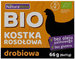 Naturavena Bulion drobiowy kostki rosołowe bezglutenowe 6 szt.