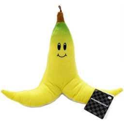 Plyšák Super Mario - Mario Kart Banana Peel