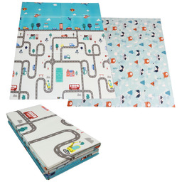 składana mata piankowa las/droga 150 cm