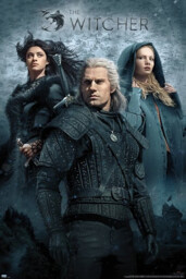 Plakat Wiedźmin - Key Art (Netflix)