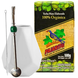 Yerba Mate Zestaw Pajarito Organica + Akcesoria