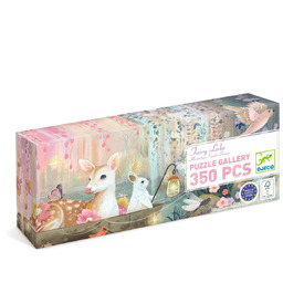 DJECO Puzzle tektuowe JEZIORO WRÓŻEK 350 elem.