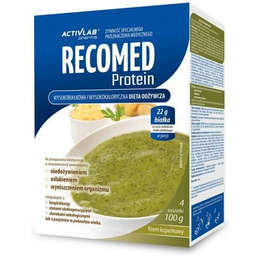 RECOMED Protein Proszek o smaku kremu koperkowego, 4saszetki