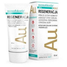 Nanobiotic Med Gold Regeneracja Krem ze złotem aXonnite