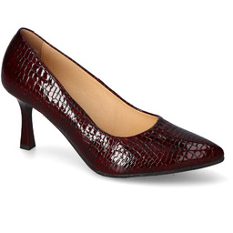 Czółenka Arka BI6178/1845/1 Bordowe łuska