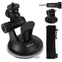 PULUZ Uchwyt samochodowy na szybę do kamer sportowych