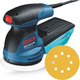 Bosch Professional Gex 125-1 Ae Szlifierka mimośrodowa moc