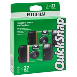 Fujifilm QuickSnap ISO 400 27zdjęć 2szt Aparat kompaktowy