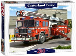 Castorland Puzzle 260 Wóz Strażacki CASTOR
