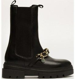 TOMMY HILFIGER MONOCHROMATIC CHELSEA BOOT CHAIN