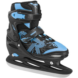 Łyżwy Roces Jokey Ice 3.0 Boy czarno-niebieskie 450707
