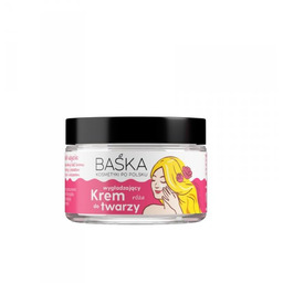 BAŚKA Krem do twarzy wygładzający - róża 50