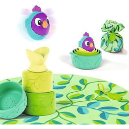 Play+ Baby-Stapel-Puzzle: Vogelnest - ab 6 Monate