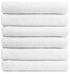 Komplet Ręczników 6szt Tamara 70x140 Biel
