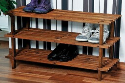 KESPER Szafka na buty drewniana, 3 poziomy
