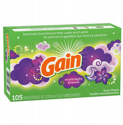 Chusteczki Do Suszarek Gain Moonlight 105 Szt