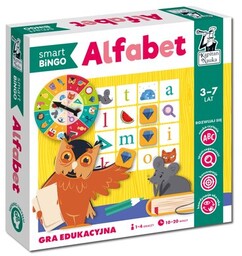 KAPITAN NAUKA Gra edukacyjna Smart Bingo Alfabet