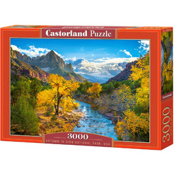 Puzzle 3000 elementów: Automne dans le parc national