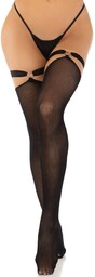 Leg Avenue Thigh Highs with Garter Top 9183