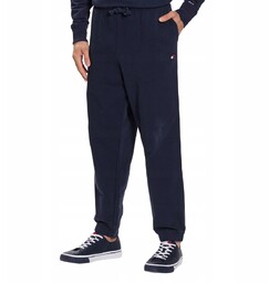 TOMMY HILFIGER MĘSKIE SPODNIE DRESOWE GRANAT r.XL