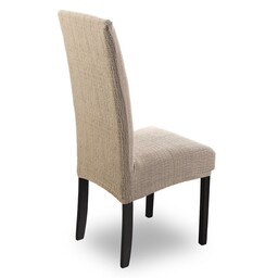 Design 91 Pokrowiec na krzesło welwetowy 35x55x30 beżowy