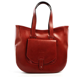 Torebka skórzana na ramię duża damska shopperbag