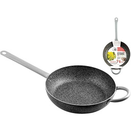 Home Family Stone patelnia nieprzywierająca z uchwytem, kamień,