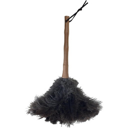 MSV bambusowa miska z bambusowym uchwytem, miotełka