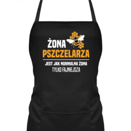 Żona pszczelarza jest jak normalna żona - fartuch